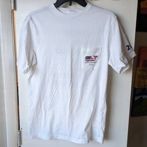 Vineyard Vines 2017 Florida White Short Sleeve T Shirt Men's Size XS